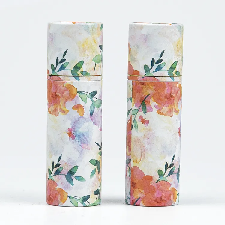 YR-ZHI01 纸质口红管 — 油画风格印花设计 - 图片 6