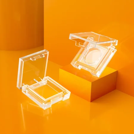 YR3019 眼影盘 — 透明圆形单格化妆品包装