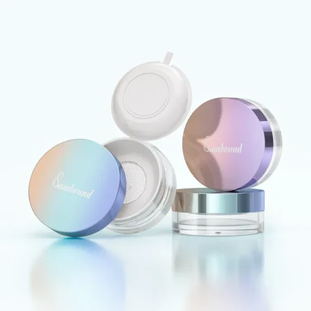 YR5068G 散粉容器 — 20ML化妆品粉盒 带筛网与防护盖